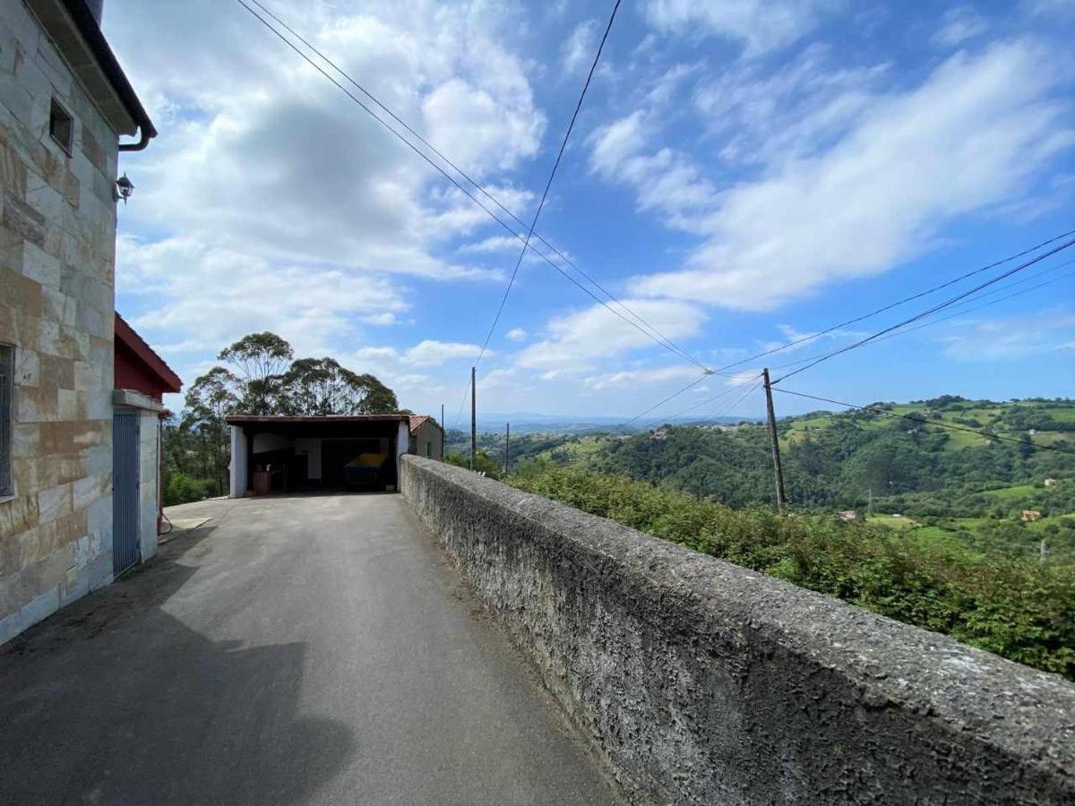 Apartamento Casa Noval zona rural en el centro de Asturias Bimenes Exterior foto